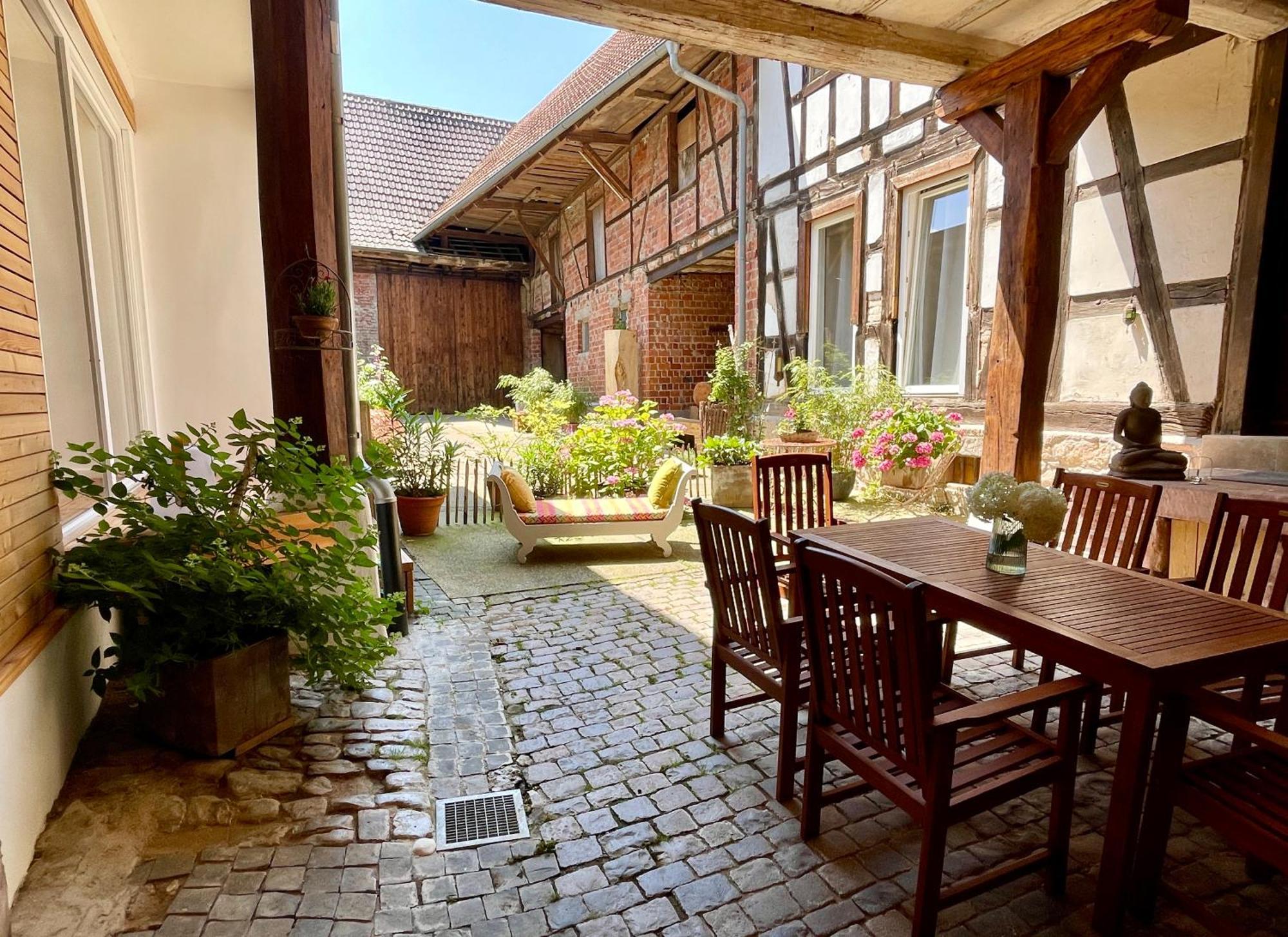 Auszeit - Historisches Ferienhaus In Der Suedpfalz Dierbach Exterior foto